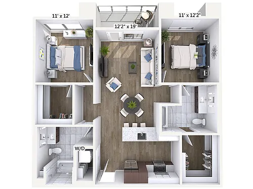 Floor plan B8-1120-Sig