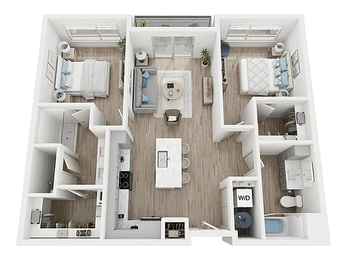 Floor plan B2