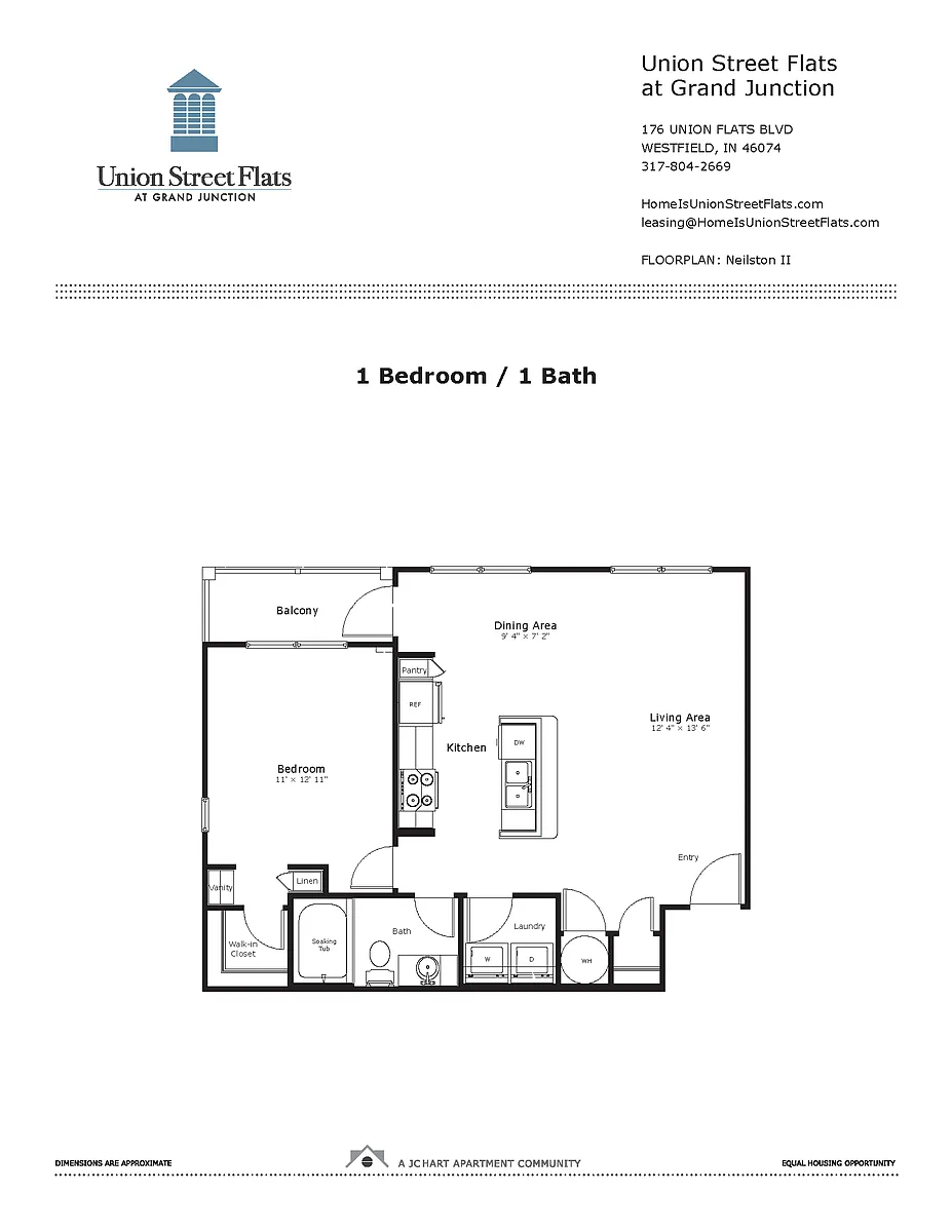 Floor plan Neilston II U2-A 1.1