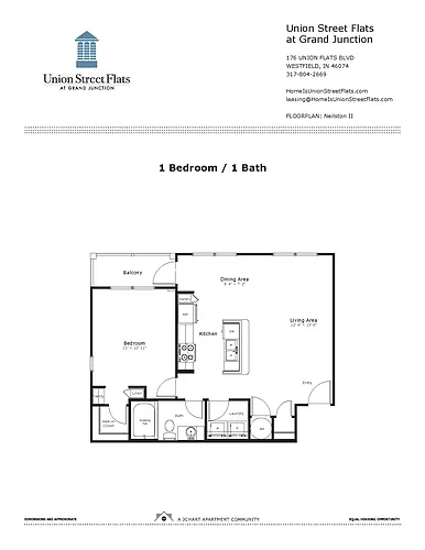 Floor plan Neilston II U2-A 1.1