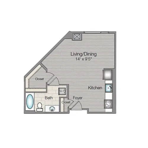 Floor plan 01s2 Studio