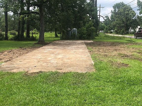 View of trailer slab 