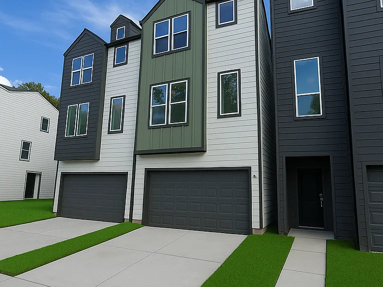 Every unit has an attached 2 car garage