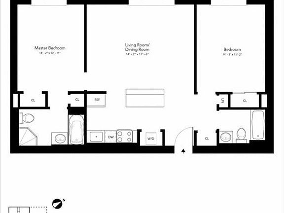 2nd image of 301 W 115th St APT 8C