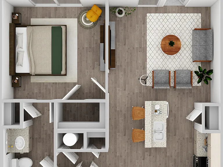 A1 ALT floor plan Apex Apopka