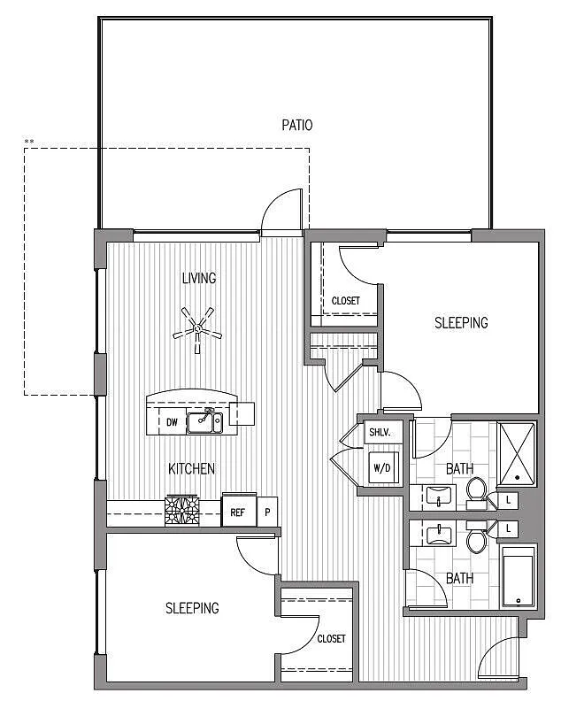 Floor plan B8