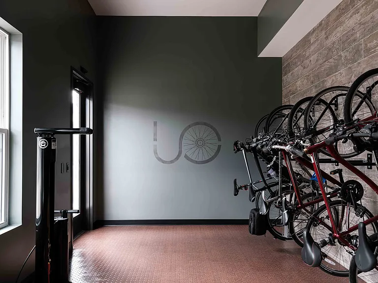 Bike storage and repair station