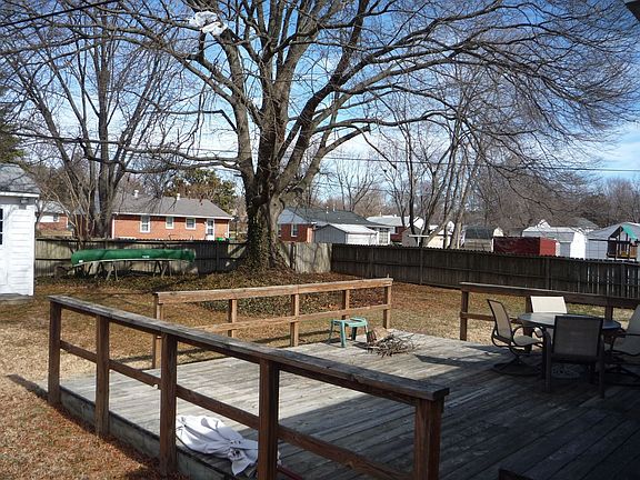 2nd view of rear fenced yard