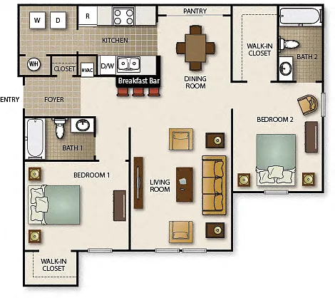 Floor plan The Banyan