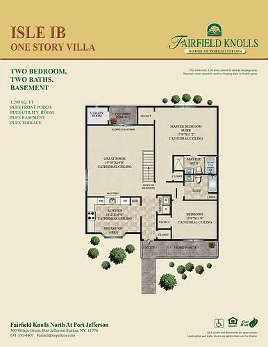 Floor plan Isle B