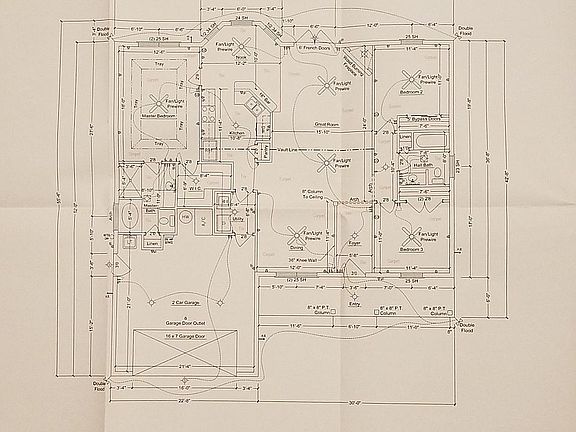 Blueprints of house