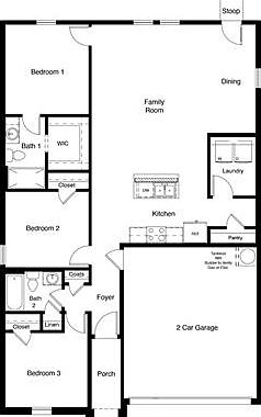 D.R. Horton''s Anderson Floorplan - All Home and community information, including pricing, included features, terms, availability and amenities, are subject to change at any time without notice or obligation. All Drawings, pictures, photographs, video, square footages, floor plans, elevations, features, colors and sizes are approximate for illustration purposes only and will vary from the homes as built.