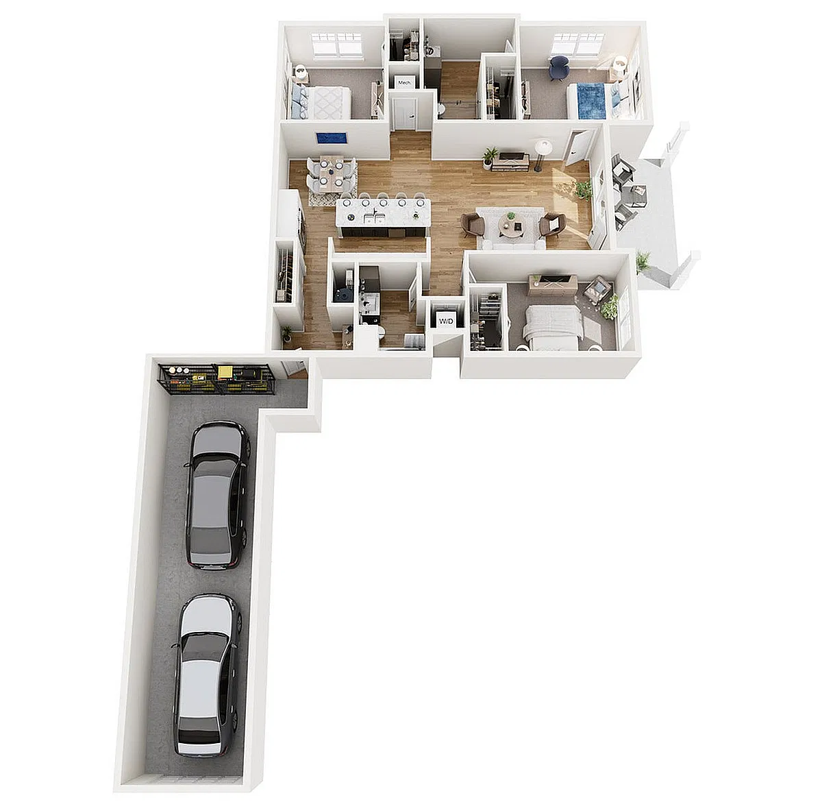 Floor plan 3A
