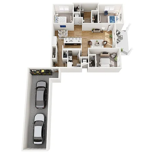 Floor plan 3A