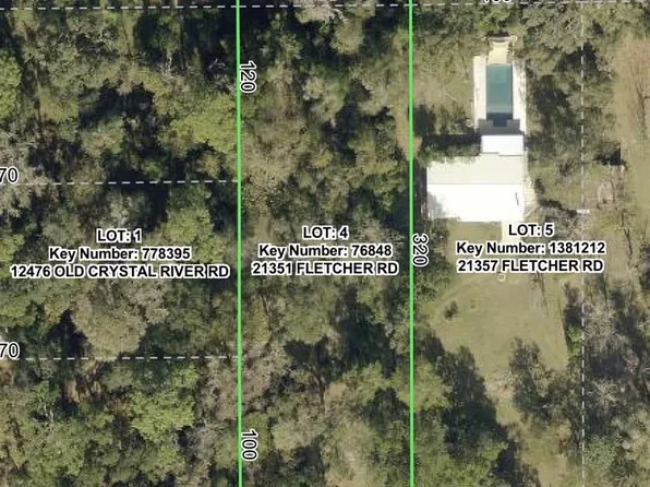 21351 FLETCHER ROAD LOT 4, BROOKSVILLE, FL 34601