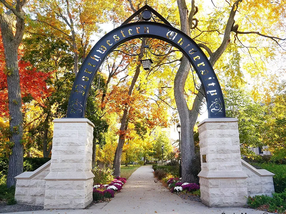 Near Northwestern University