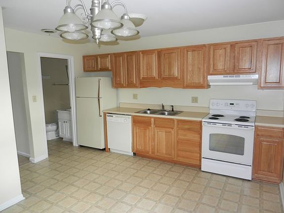 Kitchen toward bath/laundry
