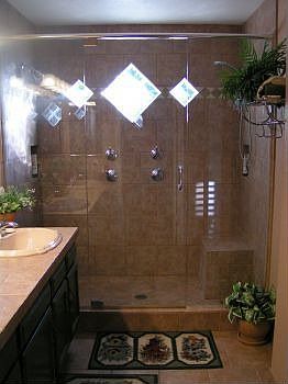 remod. master bath.