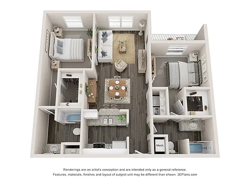 Floor plan Avignon II