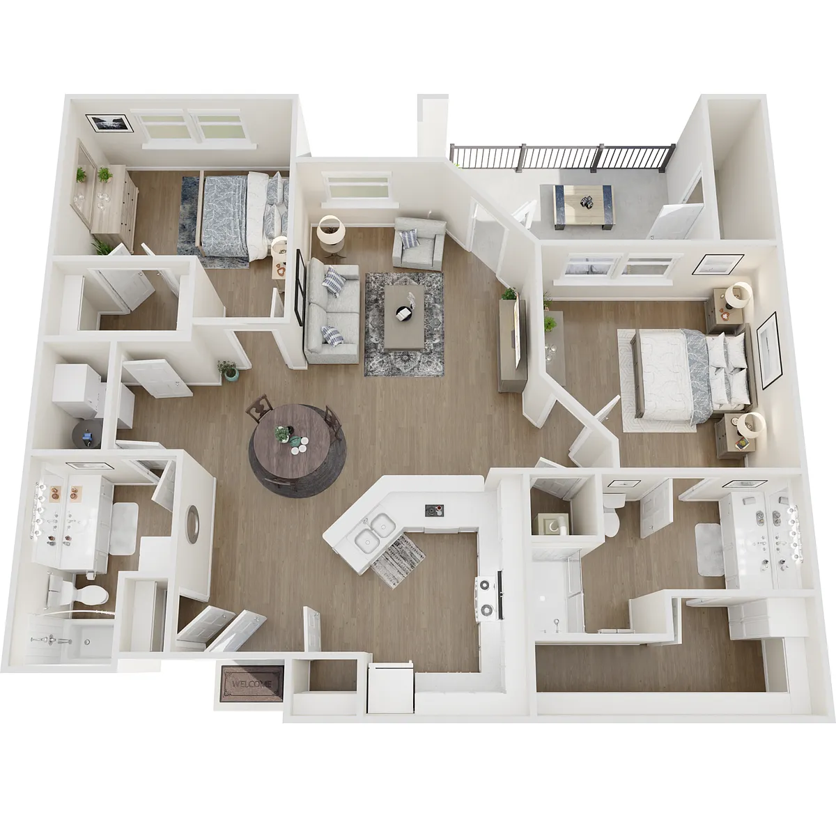 Floor plan B2