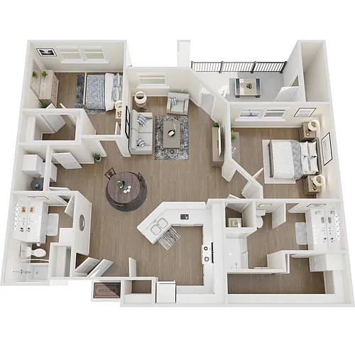Floor plan B2