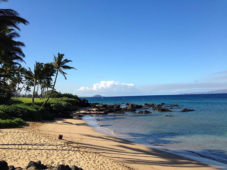 This Beach is at bottom of our street.....Great for walking, bring a chair and sit enjoy the small waves, read a book, take a long morning or evening stroll, or kayak. (the best swimming beaches are just a few minutes drive down the road: Maui has 81 Bea