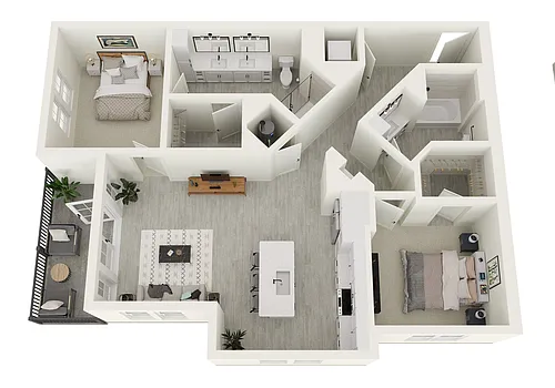 Floor plan B2