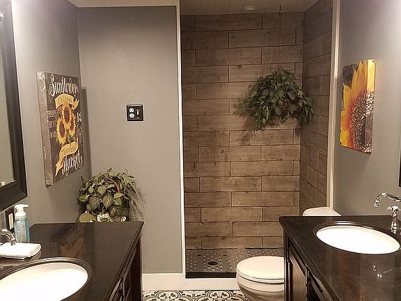 BASEMENT BATHROOM AND SHOWER