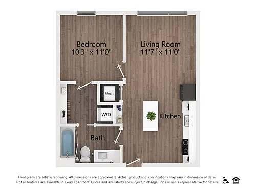 Floor plan A1AMI
