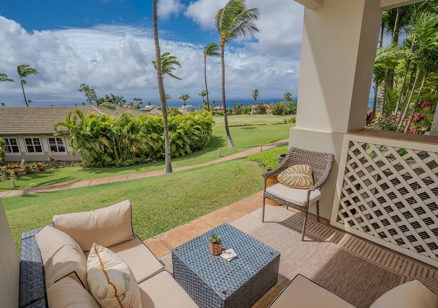 Beautifully Remodeled Fully Furnished 2 Bed, 2 Bath at Wailea Fairway Villas with Stunning Ocean ... — Photo 3