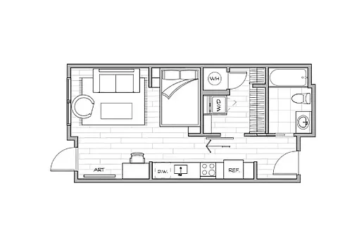Floor plan S2A