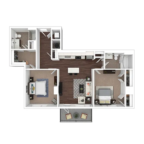Floor plan B1
