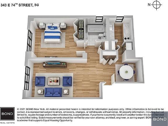 3rd image of 343 E 74th St APT 5G