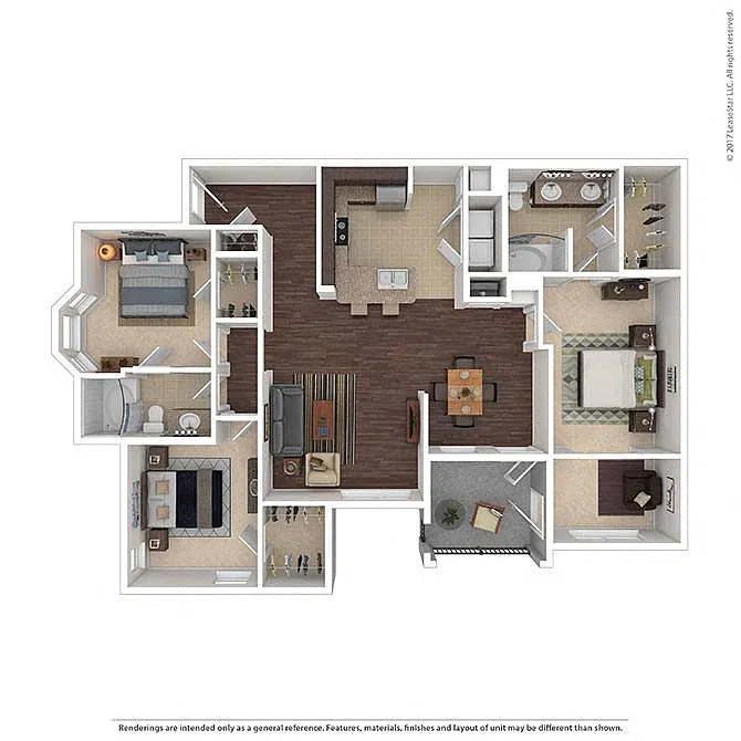 Floor plan C2B