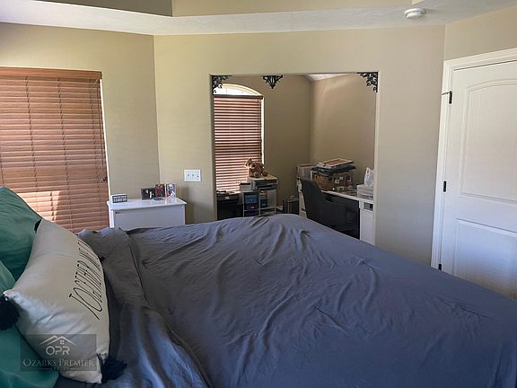master bedroom with office/sitting area