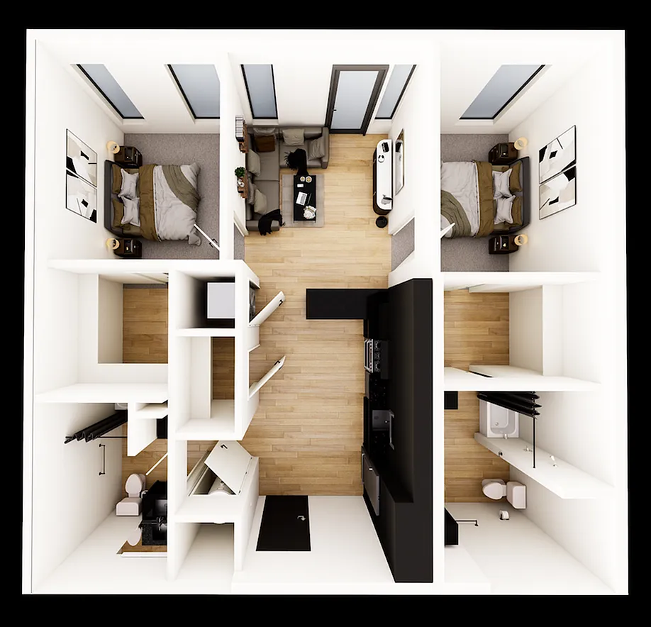 Floor plan Kern
