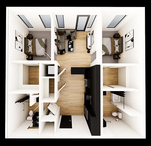 Floor plan Kern