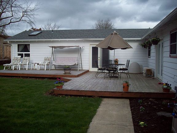 Double Deck in Backyard