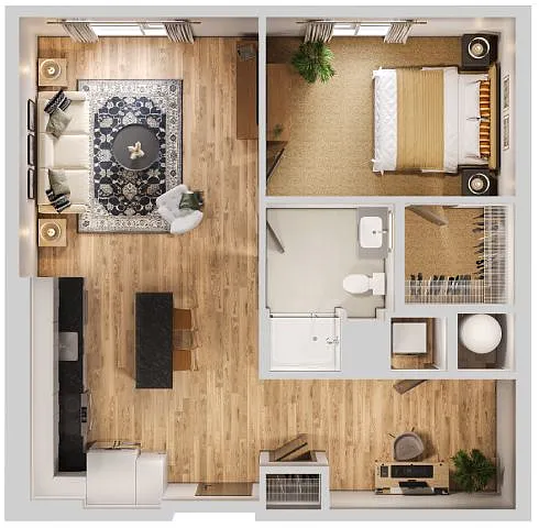Floor plan 1D