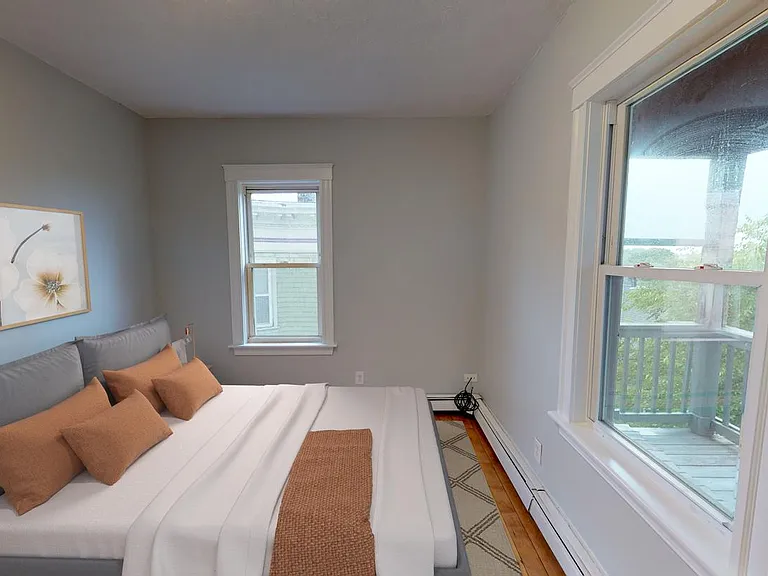 Bedroom 4. This image shows a virtually furnished space. Bedrooms come unfurnished.
