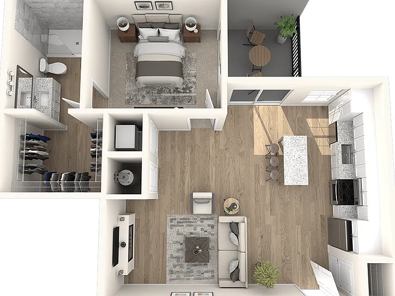 One Bedroom, One Bathroom One Bedroom, One Bathroom
