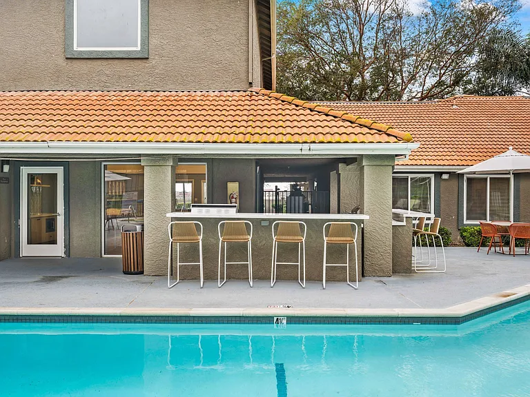 Outdoor Kitchen and Bar at Citrine Hills, Ontario, CA 91761