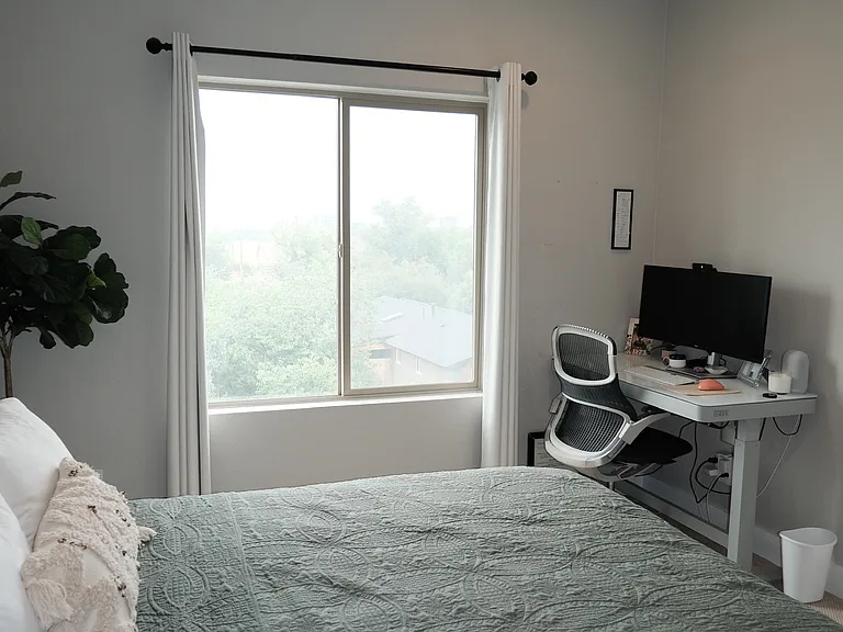 2nd bedroom on 3rd floor with attached bathroom