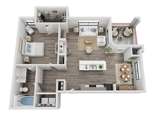 Floor plan The Water Lily