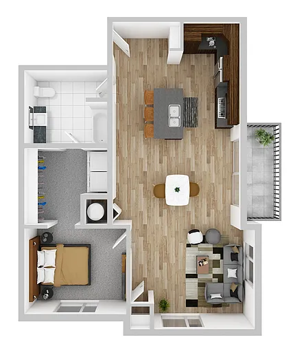 Floor plan Floor Plan E- Market Rate