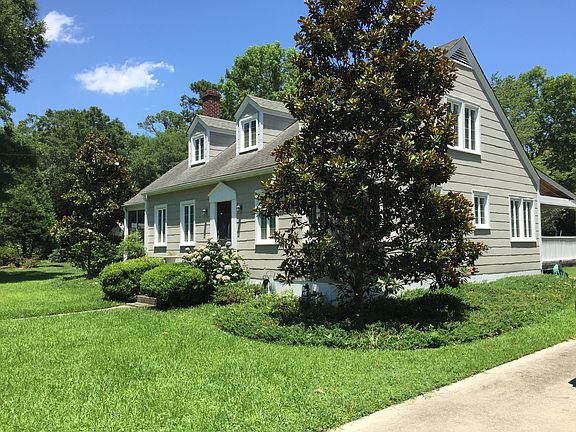 From the driveway side.  