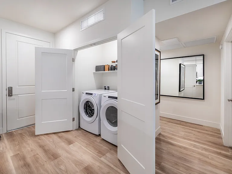 Full size washer and dryer