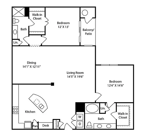 Floor plan B6