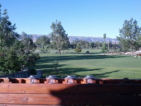 golf course and moutain 