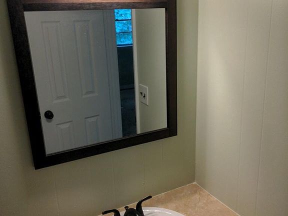 Half Bath downstairs (not cleaned yet)